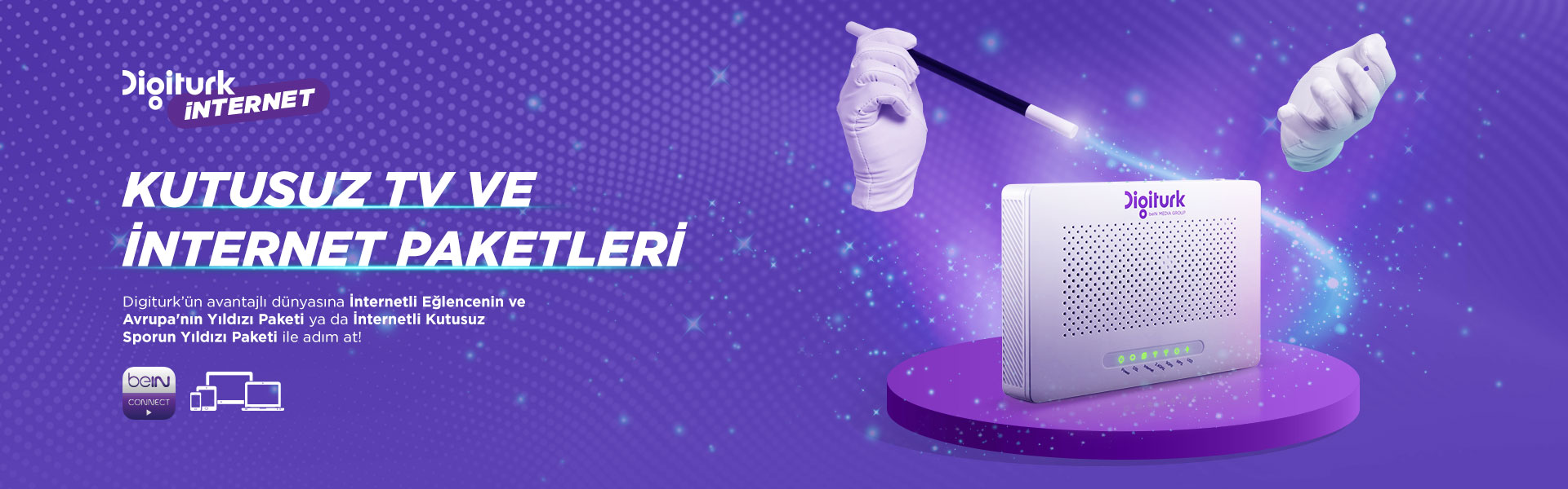 Kutusuz TV + İnternet Paketleri